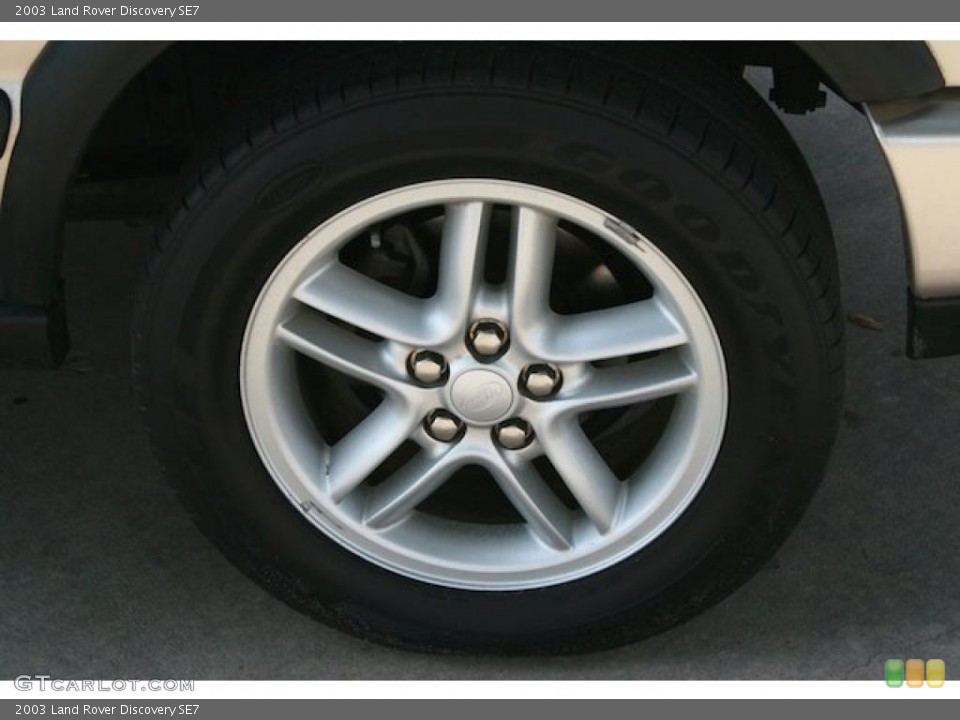2003 Land Rover Discovery SE7 Wheel and Tire Photo #38385942