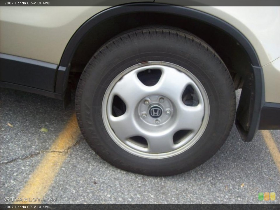 2007 Honda CR-V LX 4WD Wheel and Tire Photo #38387267