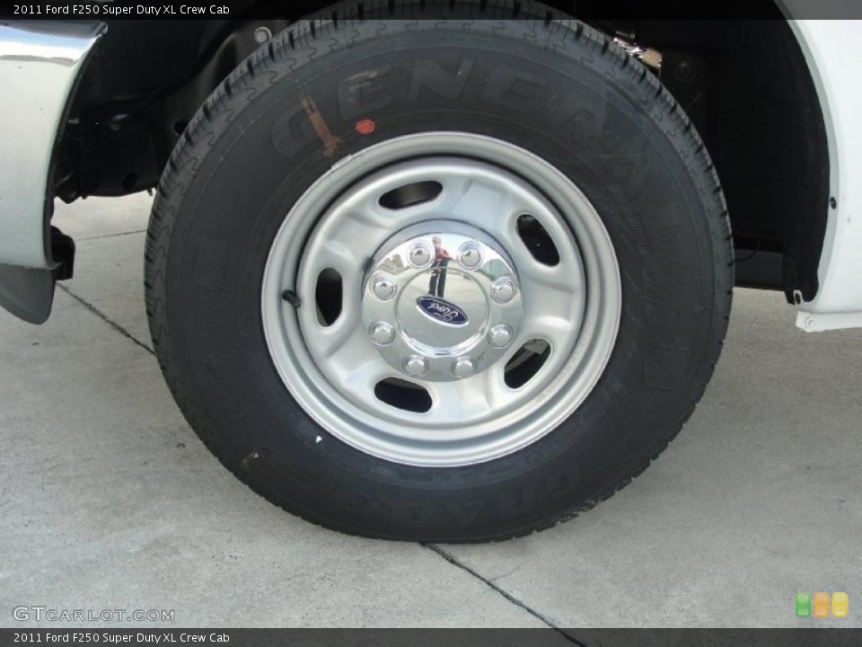 2011 Ford F250 Super Duty XL Crew Cab Wheel and Tire Photo #38388343