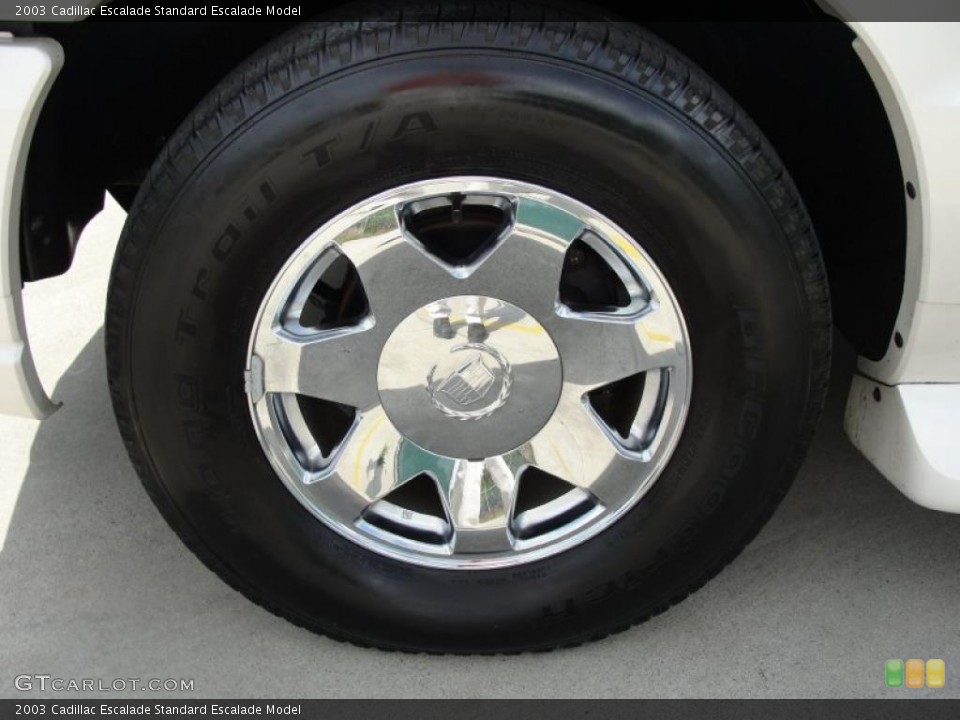 2003 Cadillac Escalade  Wheel and Tire Photo #38389199