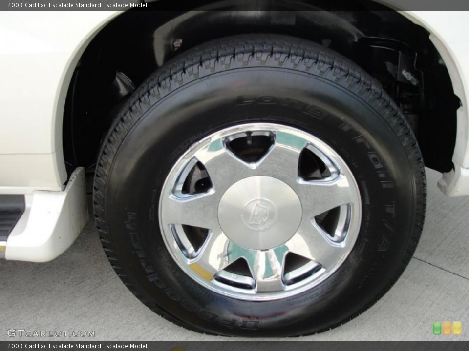 2003 Cadillac Escalade  Wheel and Tire Photo #38389223