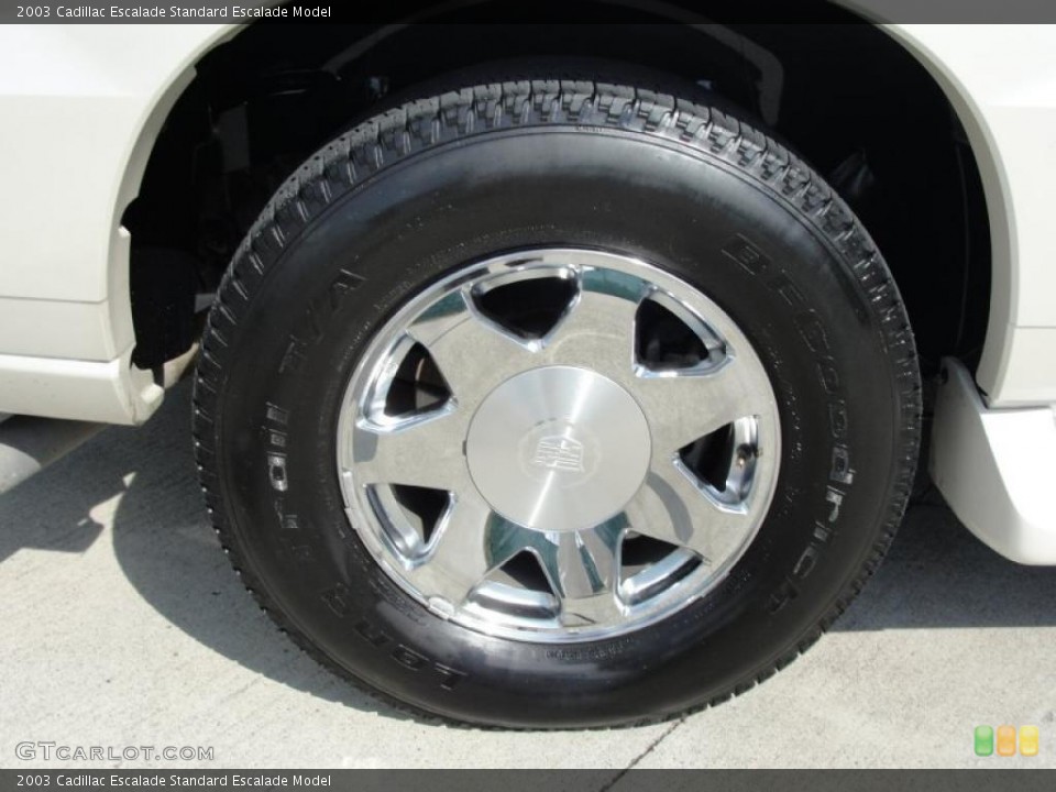 2003 Cadillac Escalade  Wheel and Tire Photo #38389239