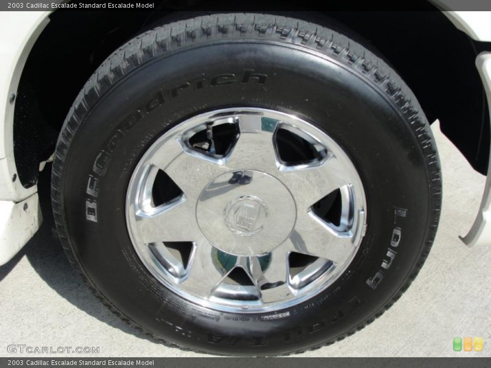 2003 Cadillac Escalade  Wheel and Tire Photo #38389259