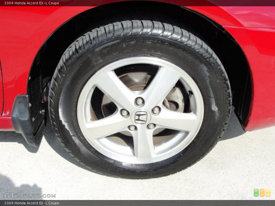 2004 Honda Accord EX-L Coupe Wheel and Tire Photo #38390039