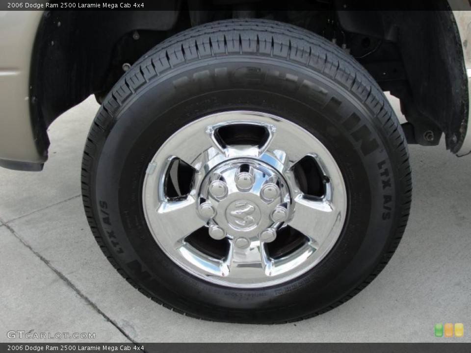 2006 Dodge Ram 2500 Laramie Mega Cab 4x4 Wheel and Tire Photo #38391252
