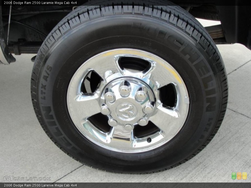 2006 Dodge Ram 2500 Laramie Mega Cab 4x4 Wheel and Tire Photo #38391280