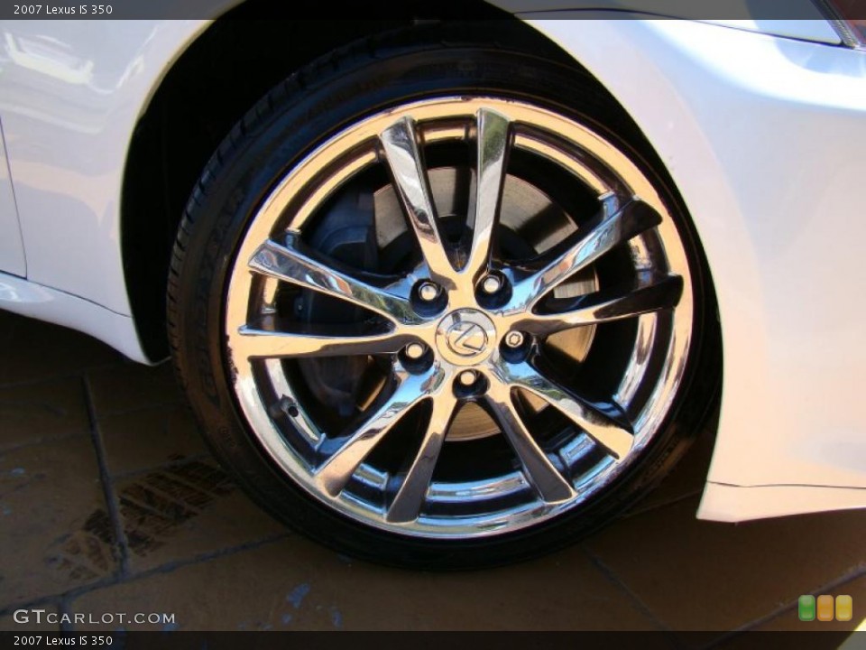 2007 Lexus IS 350 Wheel and Tire Photo #38392568