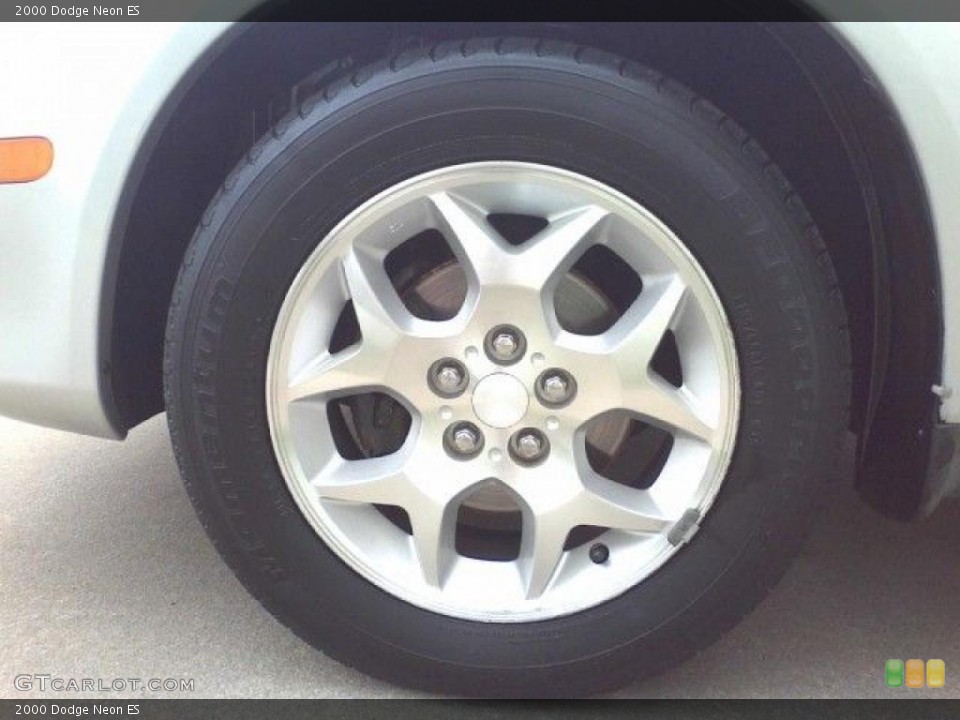 2000 Dodge Neon ES Wheel and Tire Photo #38393752