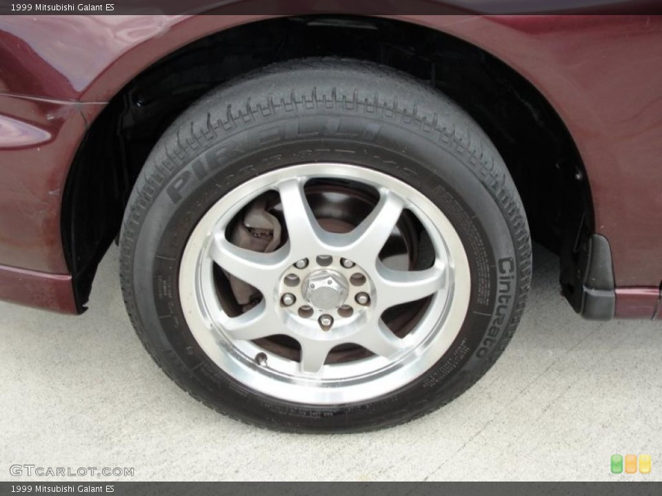 1999 Mitsubishi Galant Custom Wheel and Tire Photo #38394172