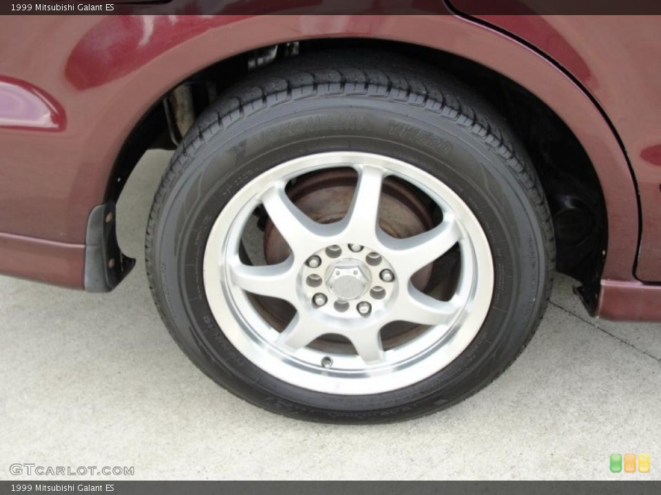 1999 Mitsubishi Galant Custom Wheel and Tire Photo #38394204