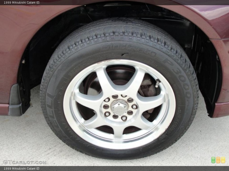 1999 Mitsubishi Galant Custom Wheel and Tire Photo #38394220