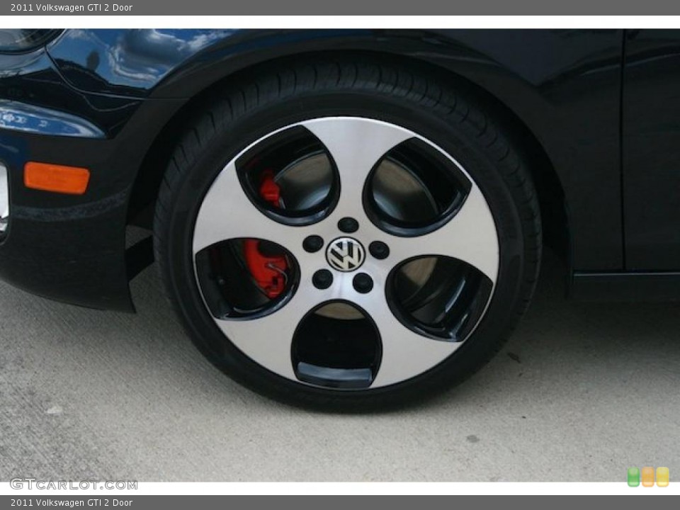 2011 Volkswagen GTI 2 Door Wheel and Tire Photo #38408536