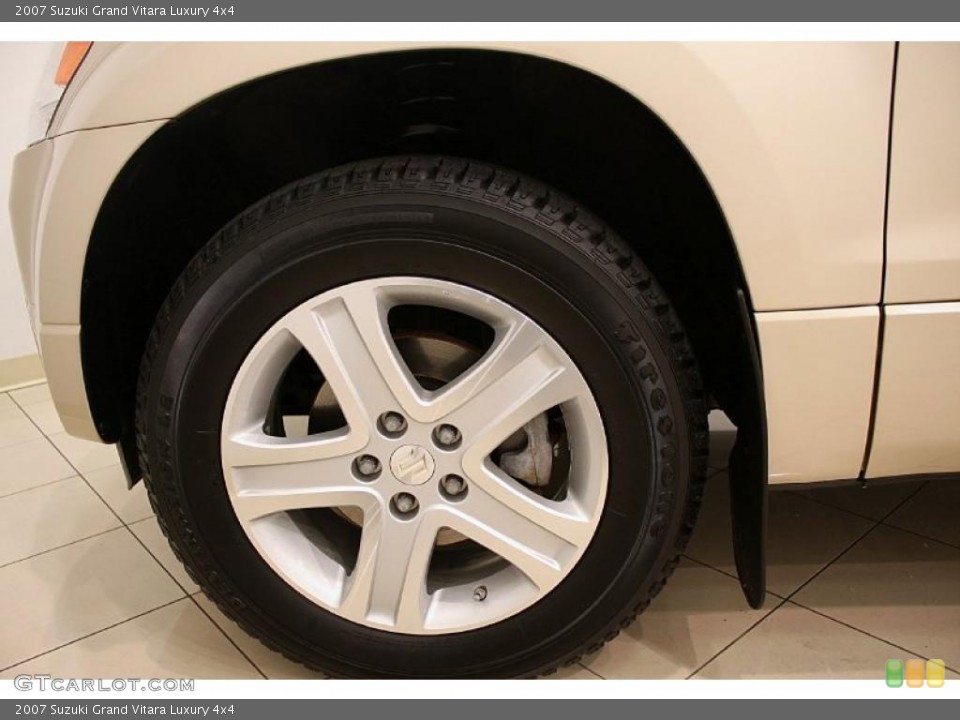 2007 Suzuki Grand Vitara Luxury 4x4 Wheel and Tire Photo #38408828
