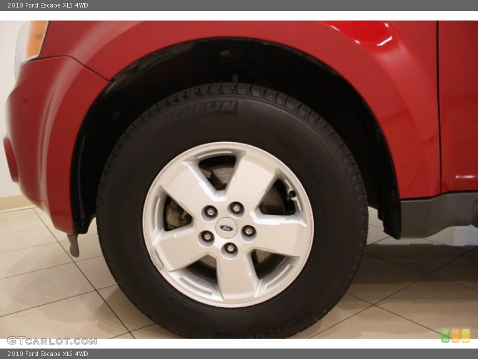 2010 Ford Escape XLS 4WD Wheel and Tire Photo #38417273