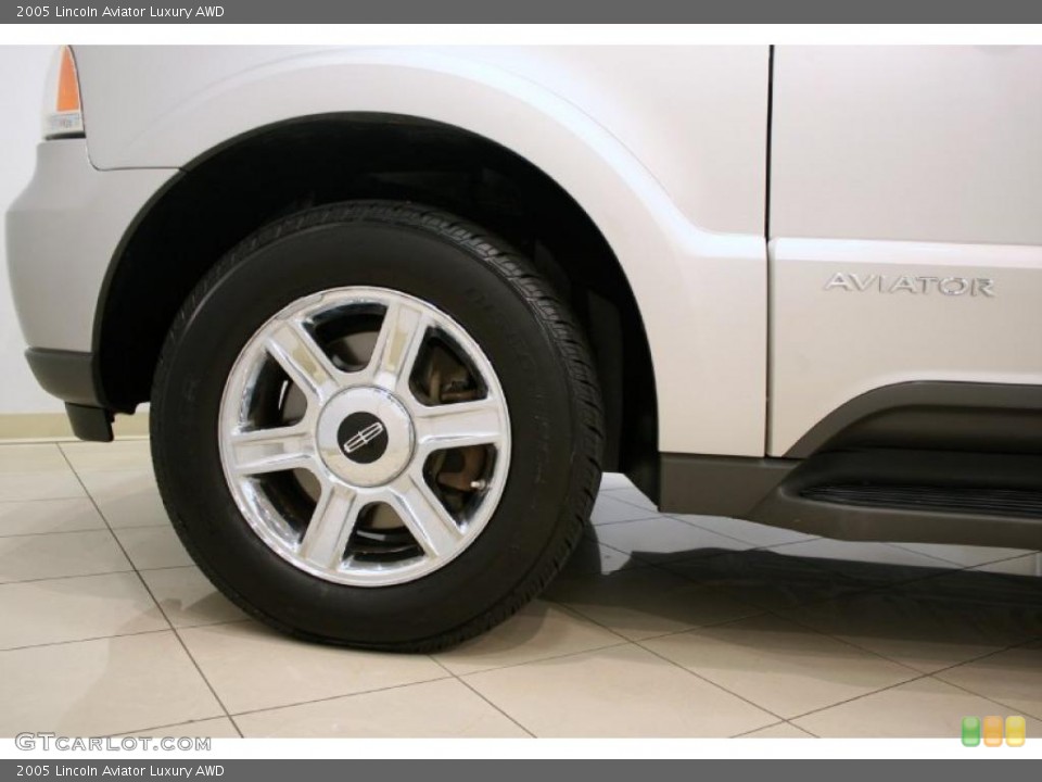 2005 Lincoln Aviator Luxury AWD Wheel and Tire Photo #38418181