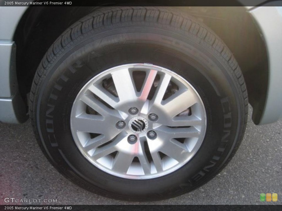 2005 Mercury Mariner V6 Premier 4WD Wheel and Tire Photo #38429385