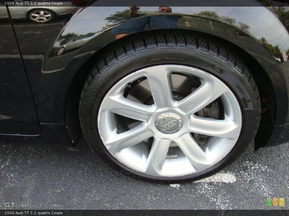 2009 Audi TT 3.2 quattro Coupe Wheel and Tire Photo #38430541