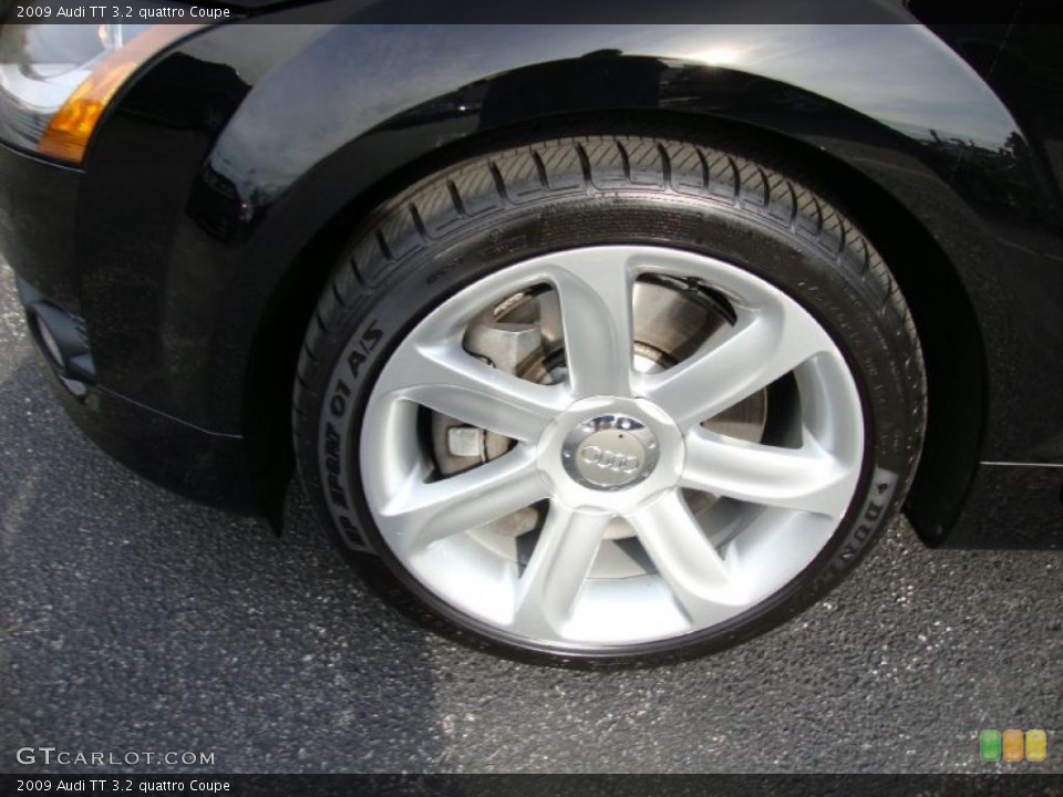 2009 Audi TT 3.2 quattro Coupe Wheel and Tire Photo #38430605