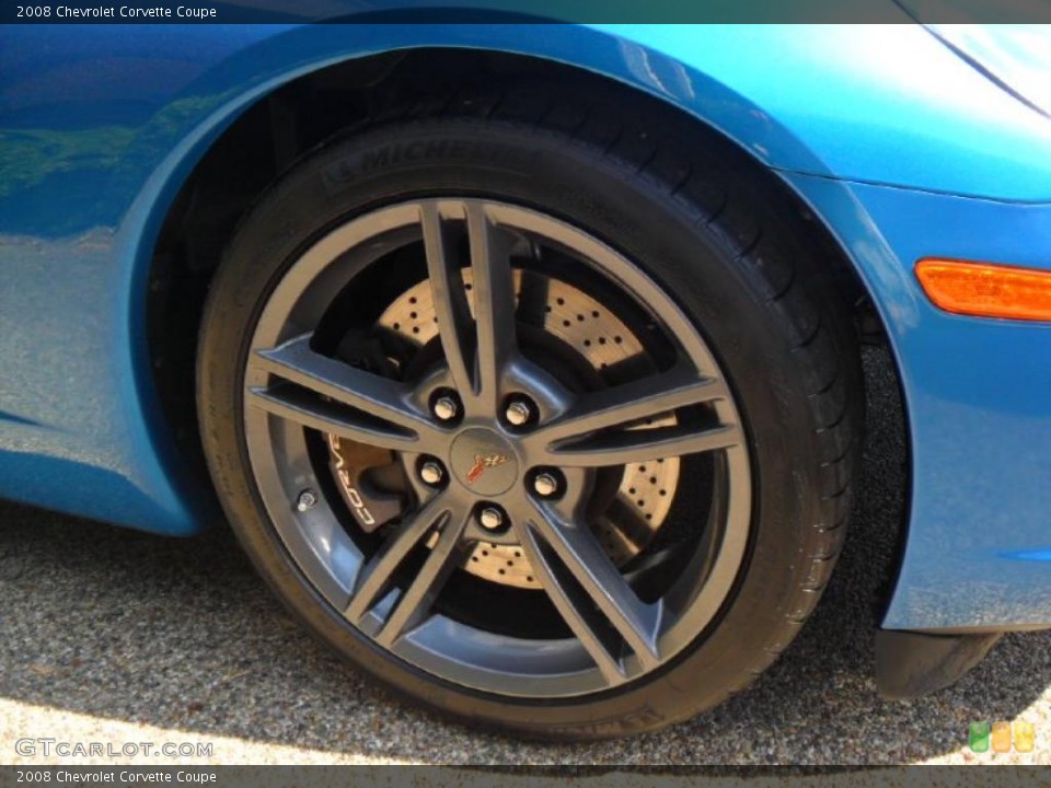 2008 Chevrolet Corvette Coupe Wheel and Tire Photo #38431149