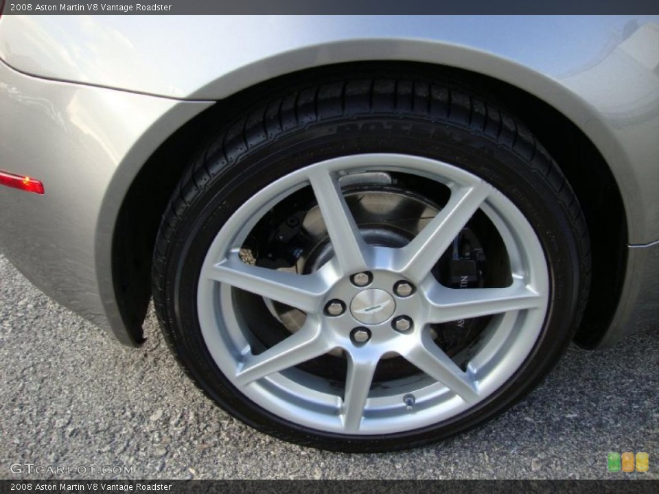 2008 Aston Martin V8 Vantage Roadster Wheel and Tire Photo #38431249