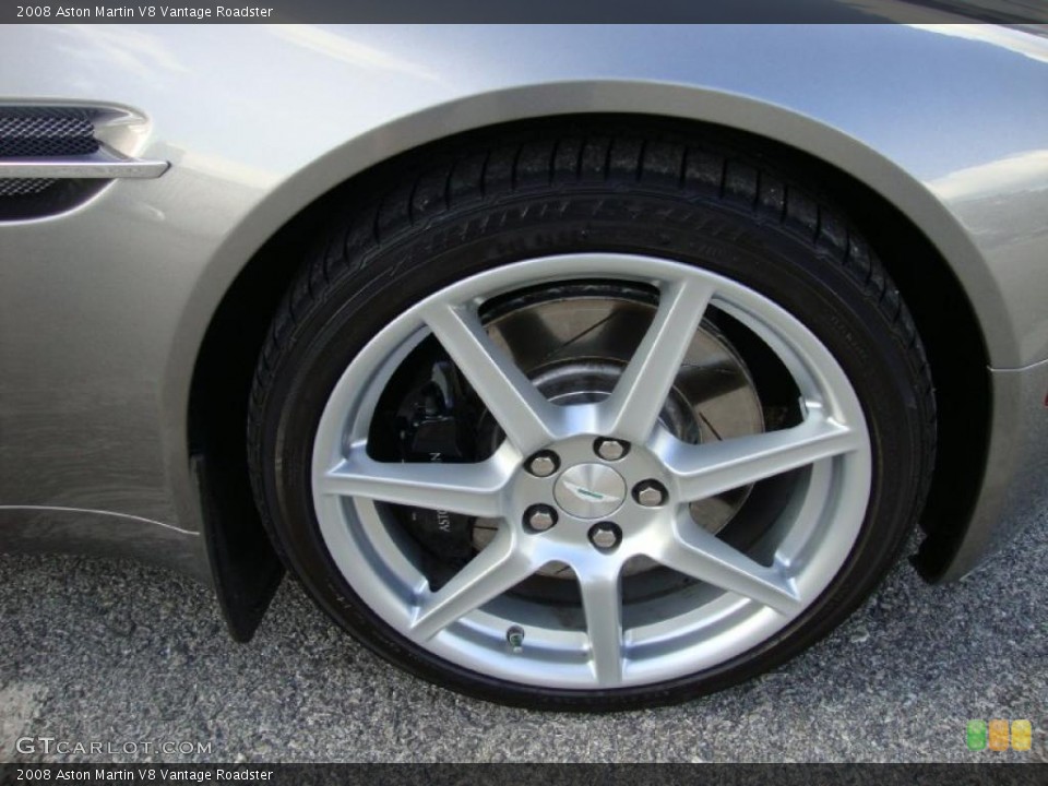 2008 Aston Martin V8 Vantage Roadster Wheel and Tire Photo #38431265