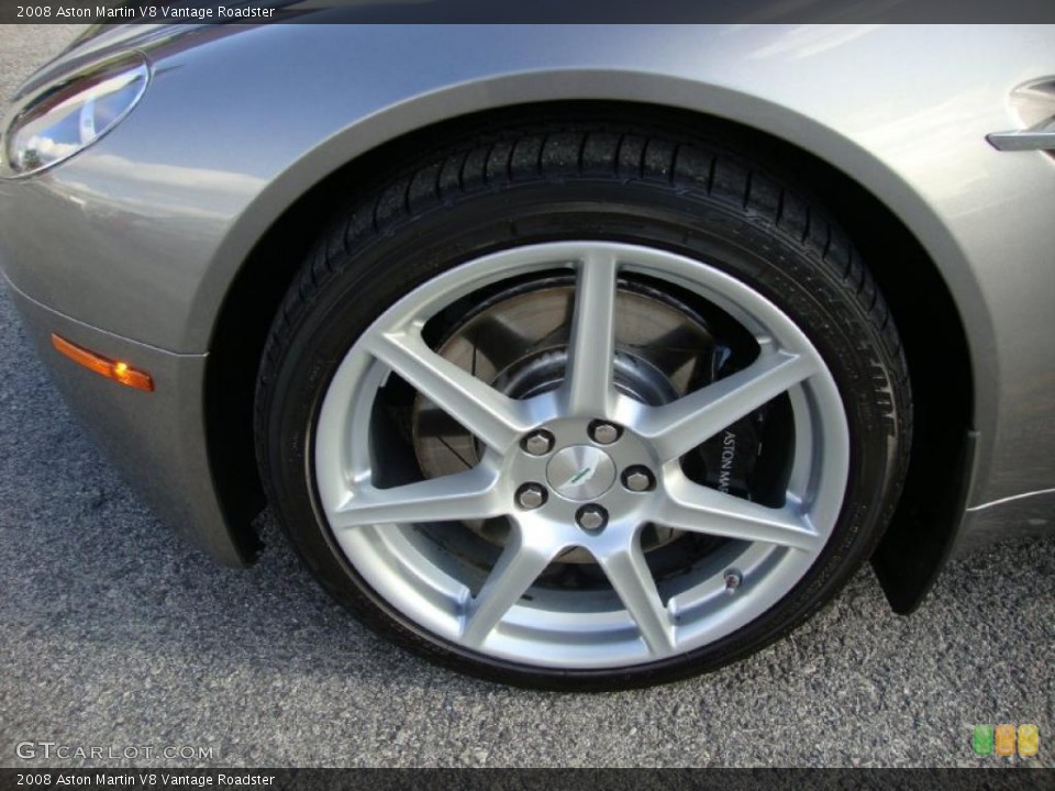 2008 Aston Martin V8 Vantage Roadster Wheel and Tire Photo #38431385