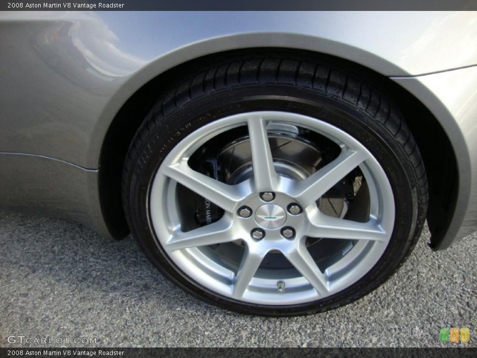 2008 Aston Martin V8 Vantage Roadster Wheel and Tire Photo #38431405