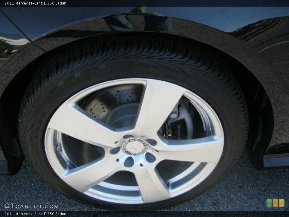 2011 Mercedes-Benz E 350 Sedan Wheel and Tire Photo #38432297