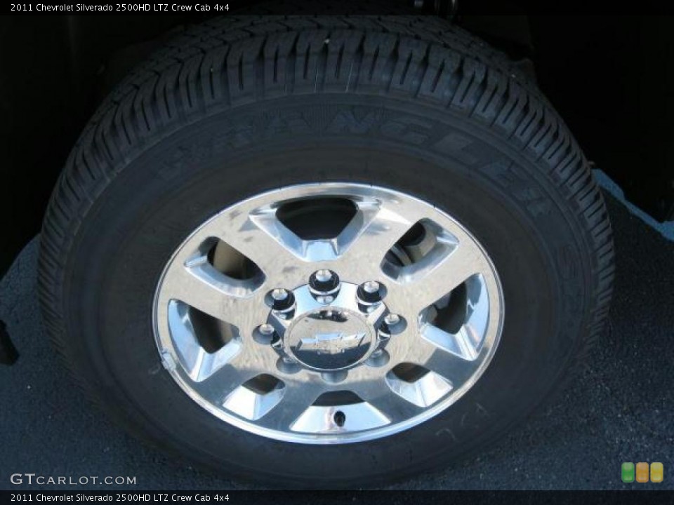 2011 Chevrolet Silverado 2500HD LTZ Crew Cab 4x4 Wheel and Tire Photo #38433352