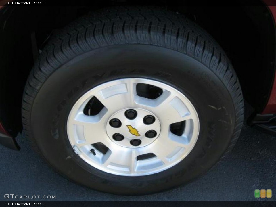 2011 Chevrolet Tahoe LS Wheel and Tire Photo #38433788