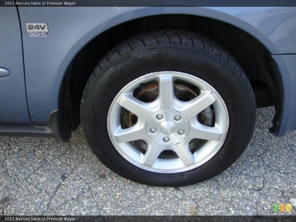 2001 Mercury Sable LS Premium Wagon Wheel and Tire Photo #38433912
