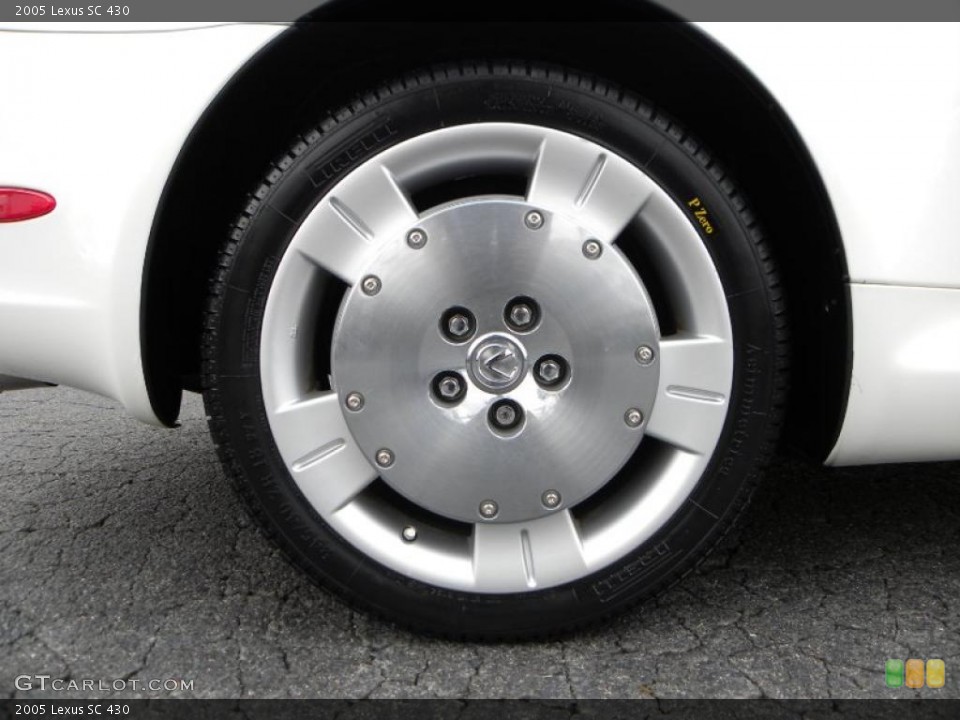 2005 Lexus SC 430 Wheel and Tire Photo #38440472