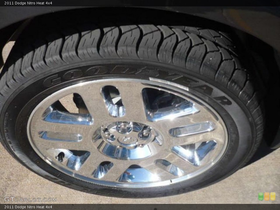 2011 Dodge Nitro Heat 4x4 Wheel and Tire Photo #38440836