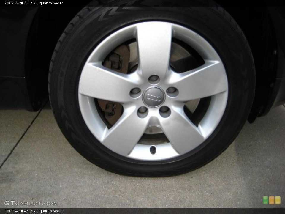 2002 Audi A6 2.7T quattro Sedan Wheel and Tire Photo #38442664