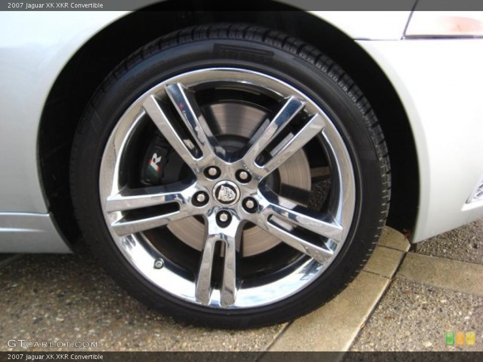 2007 Jaguar XK XKR Convertible Wheel and Tire Photo #38443692