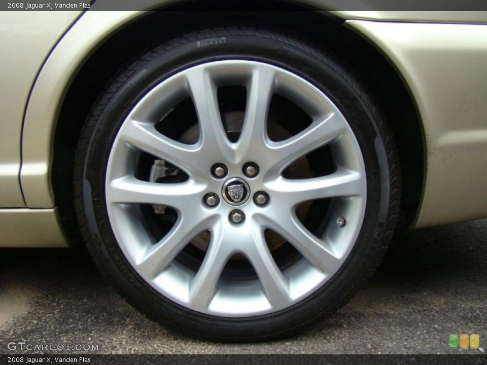 2008 Jaguar XJ Vanden Plas Wheel and Tire Photo #38446168