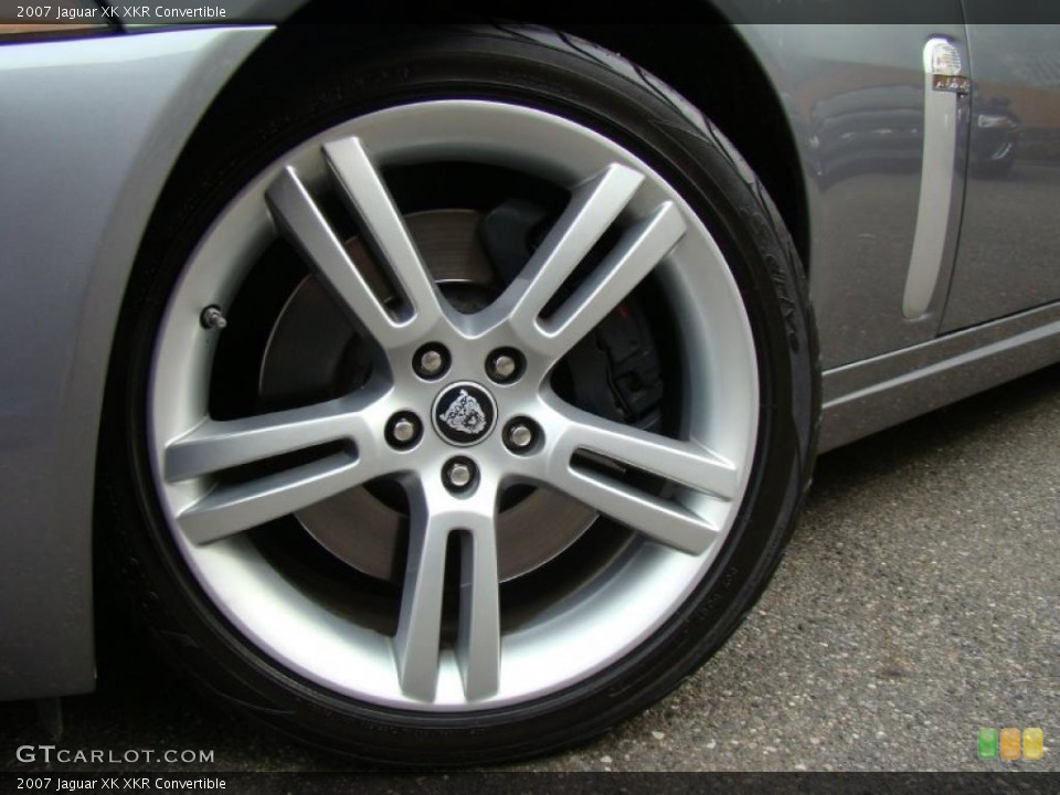 2007 Jaguar XK XKR Convertible Wheel and Tire Photo #38446492