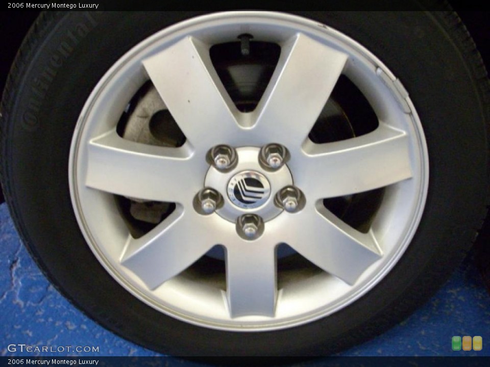 2006 Mercury Montego Luxury Wheel and Tire Photo #38448176