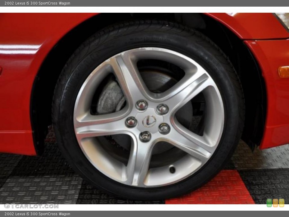 2002 Lexus IS 300 SportCross Wagon Wheel and Tire Photo #38449216