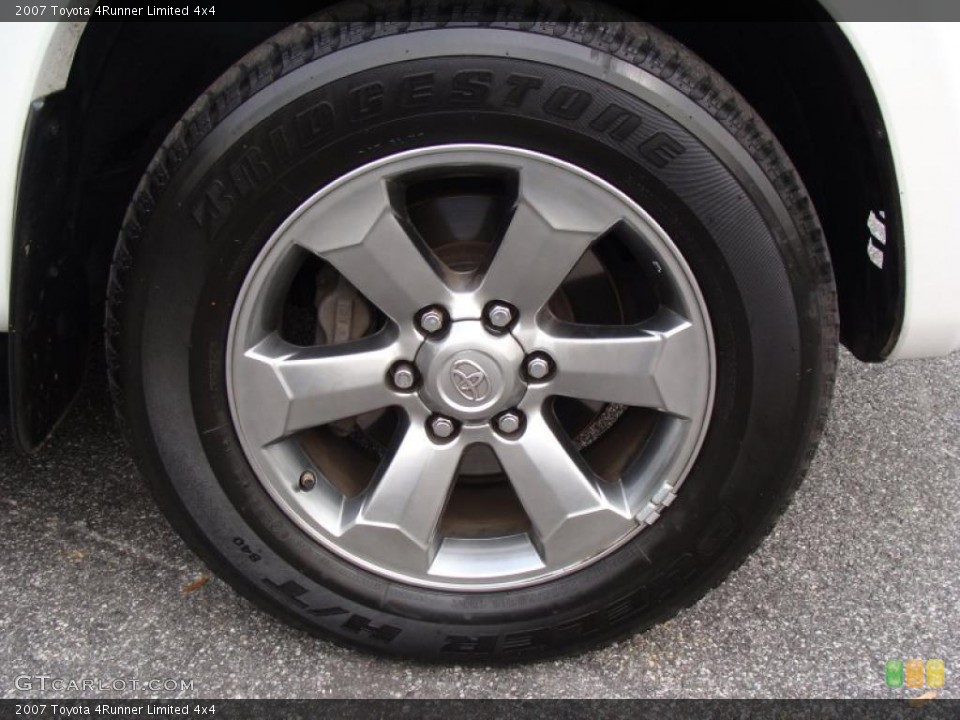 2007 Toyota 4Runner Limited 4x4 Wheel and Tire Photo #38450888