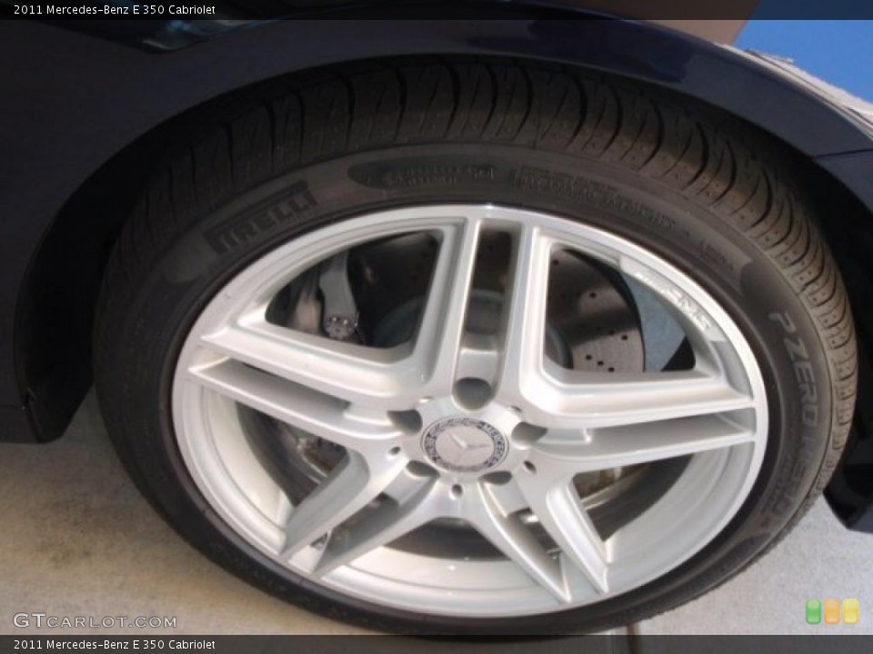 2011 Mercedes-Benz E 350 Cabriolet Wheel and Tire Photo #38453216