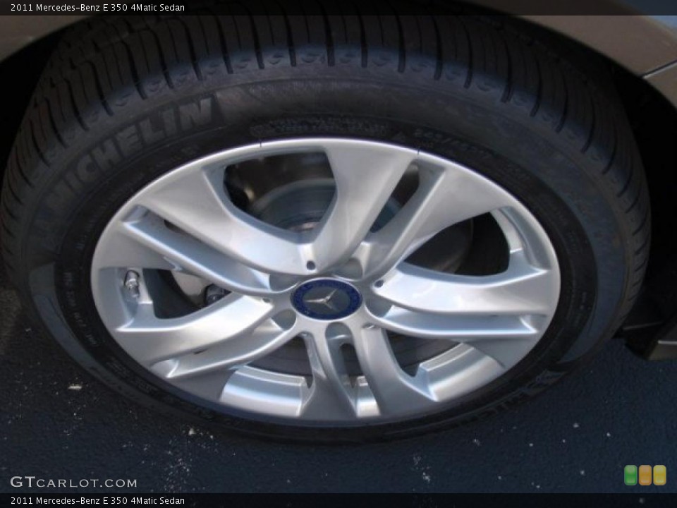 2011 Mercedes-Benz E 350 4Matic Sedan Wheel and Tire Photo #38453901