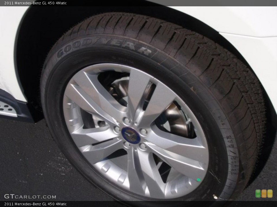 2011 Mercedes-Benz GL 450 4Matic Wheel and Tire Photo #38454409