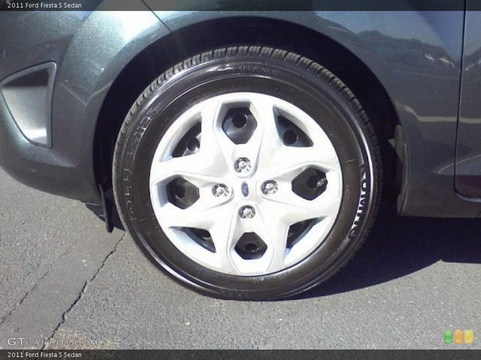 2011 Ford Fiesta S Sedan Wheel and Tire Photo #38456673