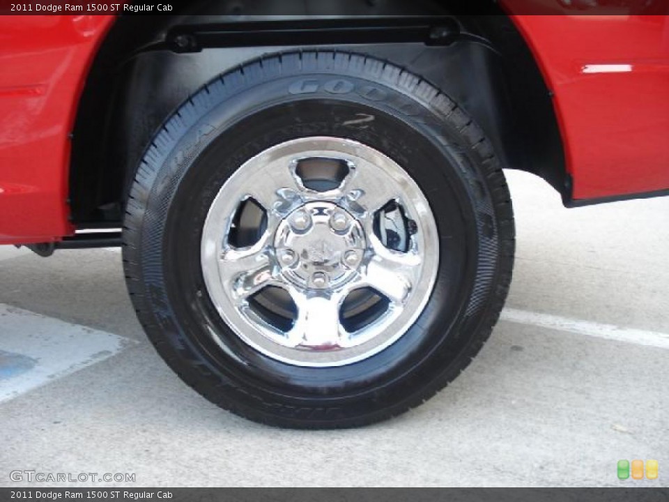 2011 Dodge Ram 1500 ST Regular Cab Wheel and Tire Photo #38457449