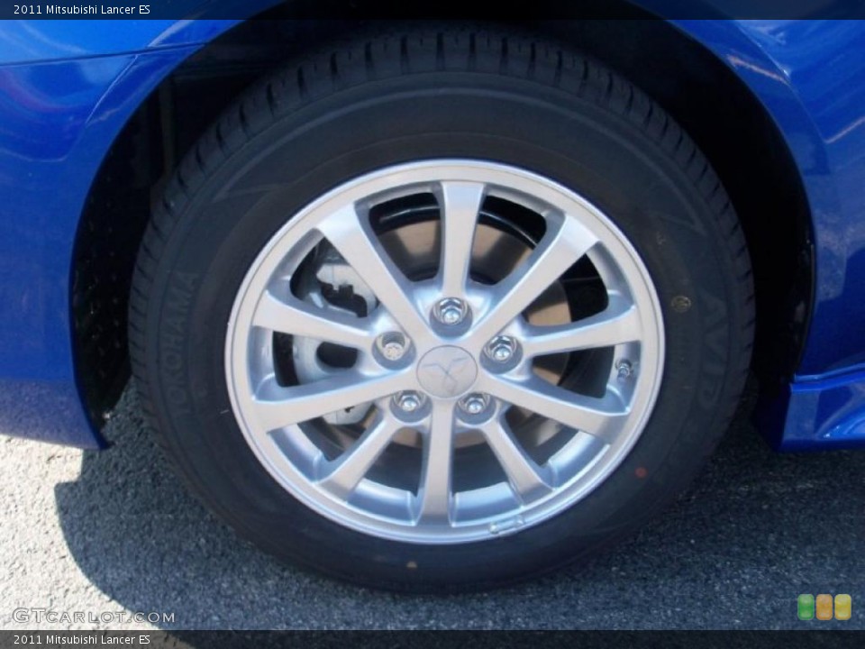 2011 Mitsubishi Lancer ES Wheel and Tire Photo #38458121