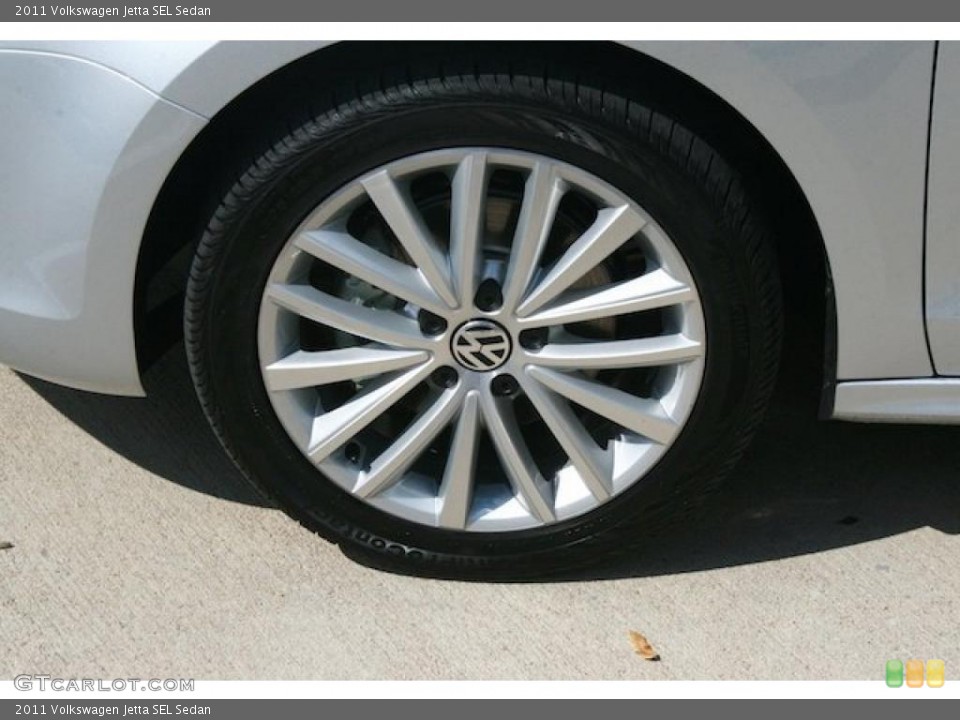 2011 Volkswagen Jetta SEL Sedan Wheel and Tire Photo #38465673