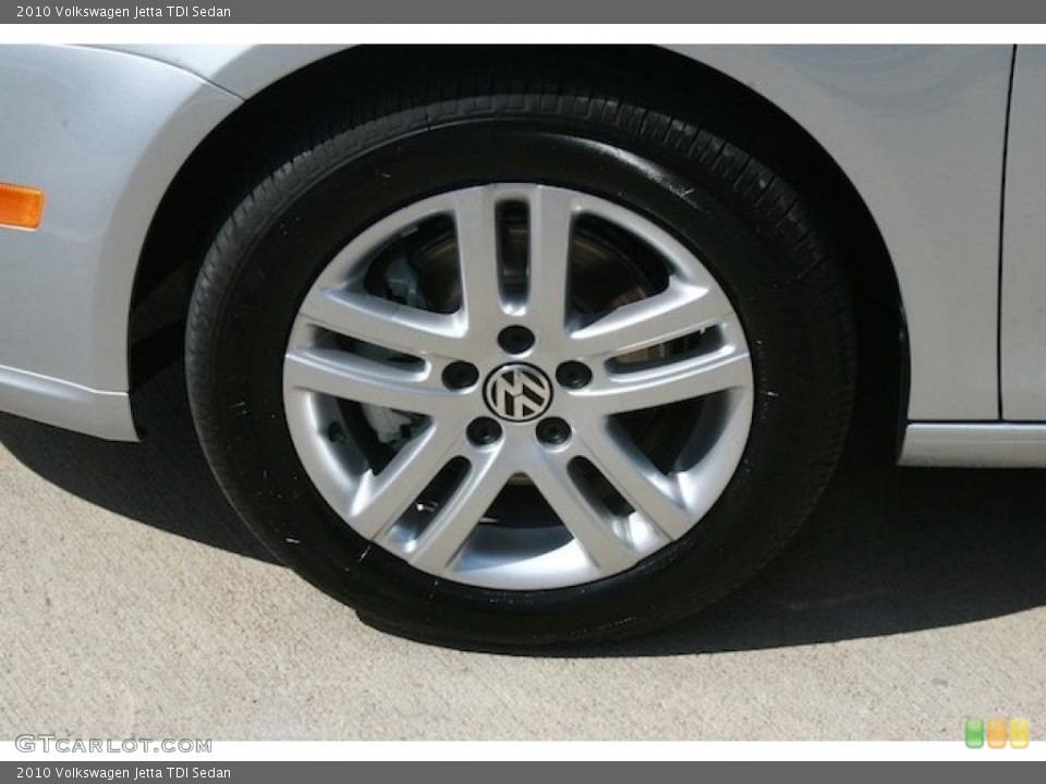 2010 Volkswagen Jetta TDI Sedan Wheel and Tire Photo #38466865