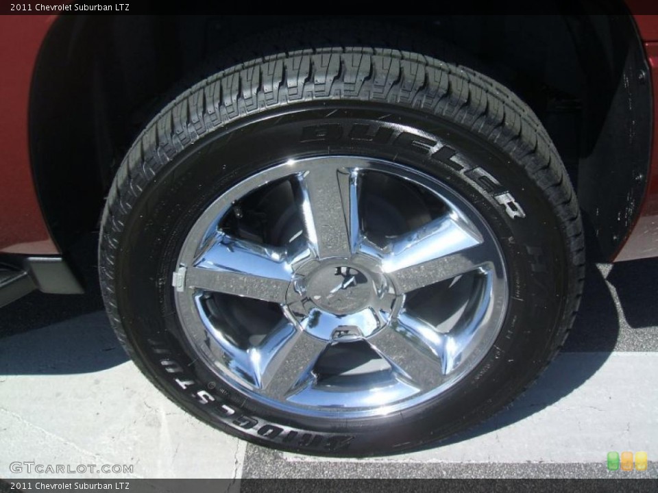 2011 Chevrolet Suburban LTZ Wheel and Tire Photo #38468001
