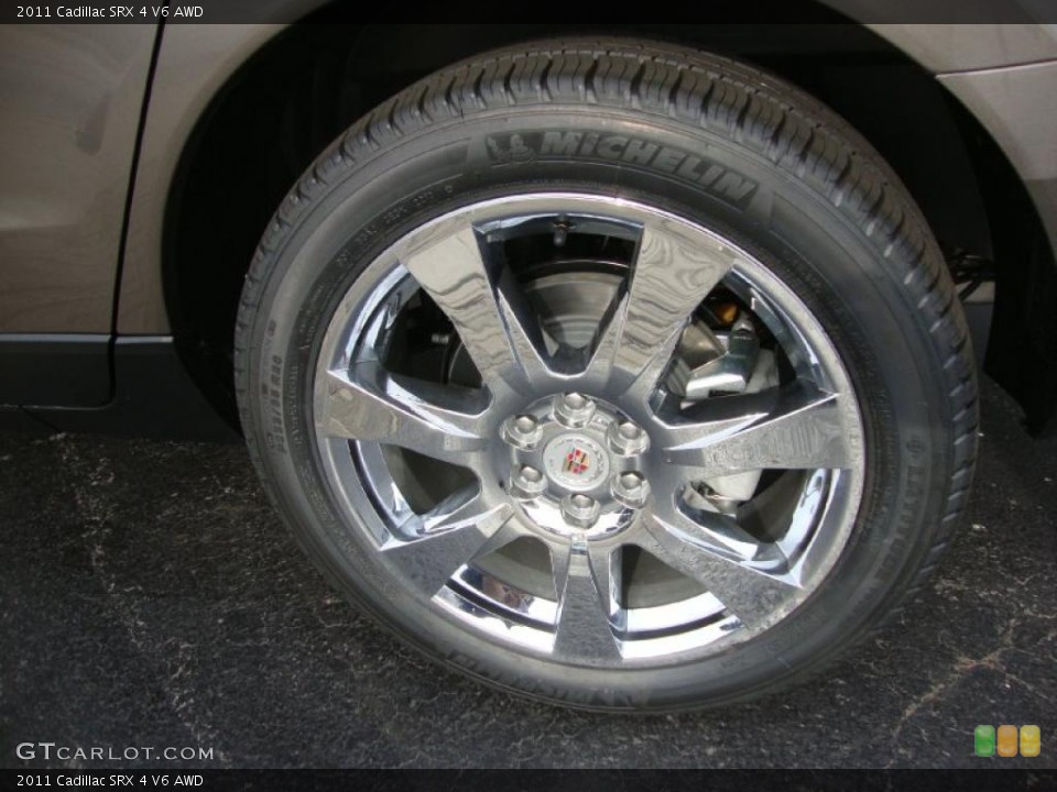 2011 Cadillac SRX 4 V6 AWD Wheel and Tire Photo #38471509